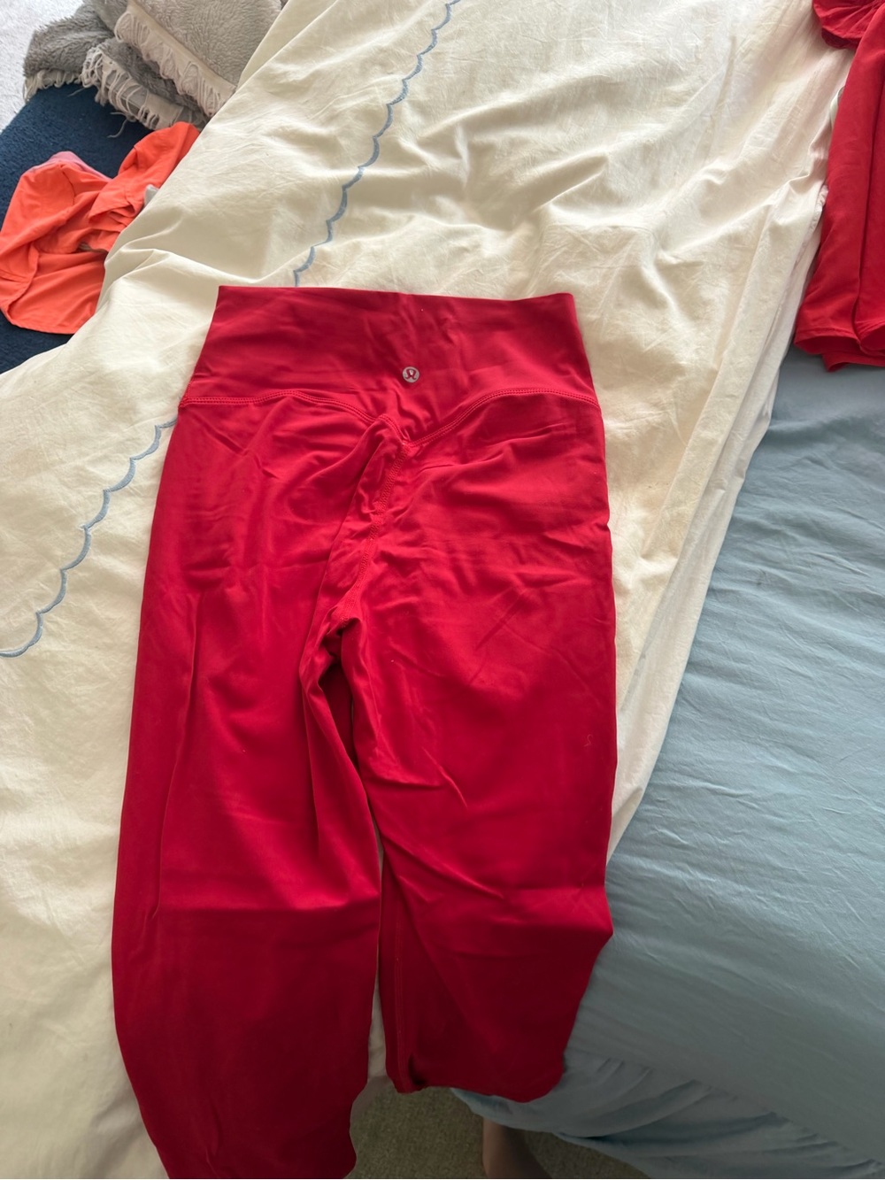 lululemon athletica Red Leggings